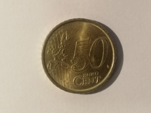 Zdjęcie oferty: Moneta 50 Euro cent Hiszpania 1999 M-Madryt rzadka