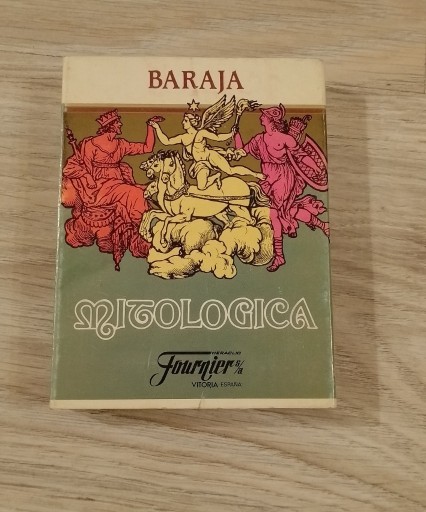 Zdjęcie oferty: Hiszpańskie karty do gry Baraja Mitologica.