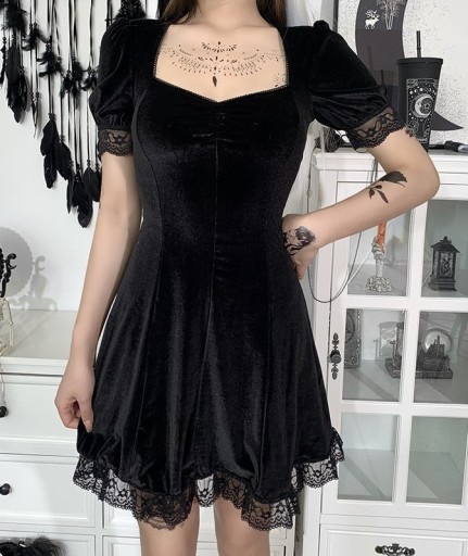 Zdjęcie oferty: Sukienka dark in love goth wiktoriańska killstar