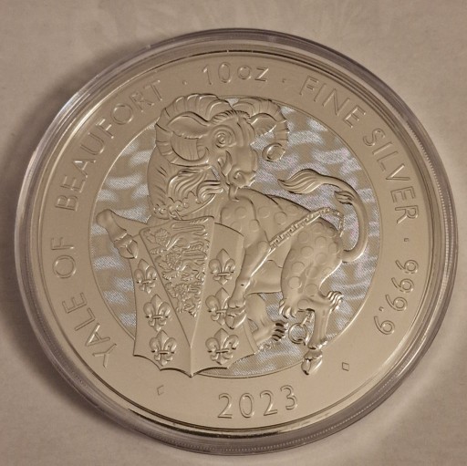 Zdjęcie oferty: Srebrna Moneta 2oz,Yale Tudor Beasts 2023