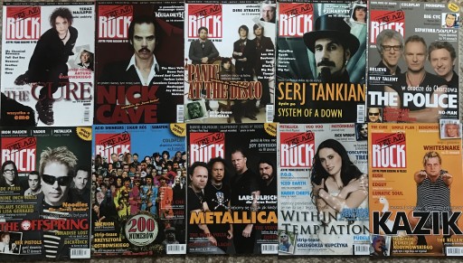 Zdjęcie oferty: TERAZ ROCK nr 2-10 i 12 /2008 rok