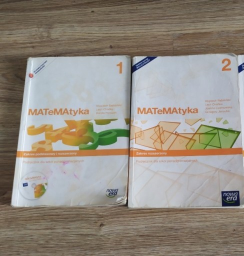 Zdjęcie oferty: MATeMAtyka 1,2, zakres podstawowy i rozszerzony 