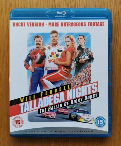 Zdjęcie oferty: Talladega Nights: The Ballad of Ricky Bobby (Demon Prędkości) Blu-ray
