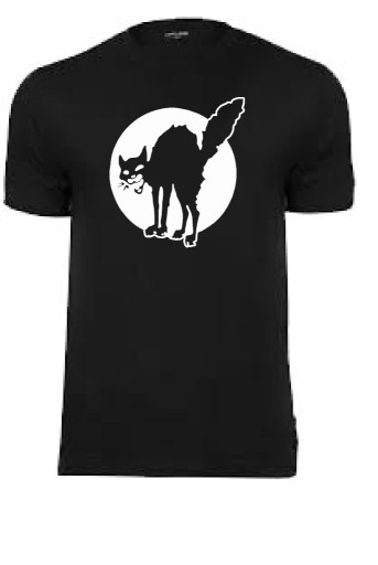 Zdjęcie oferty: Koszulka Czarny kot. nowa