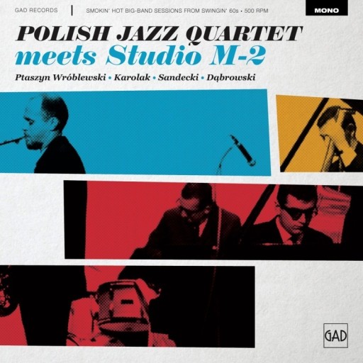 Zdjęcie oferty: Polish Jazz Quartet Meests Studio M-2 LP Black