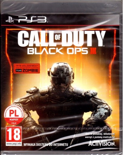 Zdjęcie oferty: Call of Duty Black Ops 3 PL Ps3