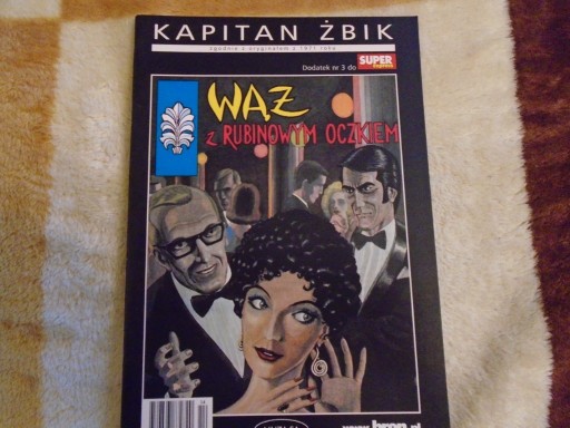 Zdjęcie oferty: Komiks Kapitan Żbik - Wąż z rubinowym oczkiem