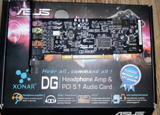 Zdjęcie oferty: Asus xonar DG PCI 5.1
