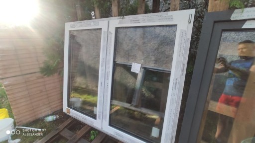 Zdjęcie oferty: Okna Okno Antracyt/Białe Sze (mm):1770 Wys mm:1510