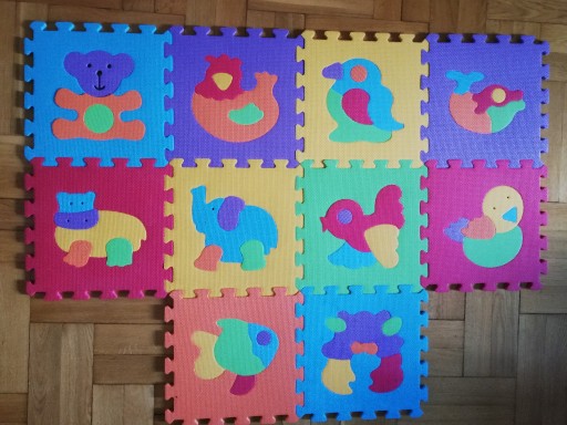 Zdjęcie oferty: BabyOno Puzzle piankowe 16szt KSZTAŁTY +ZWIERZĘTA