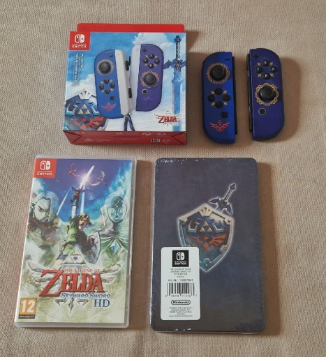 Zdjęcie oferty: The Legend of Zelda: Skyward Sword HD + dodatki