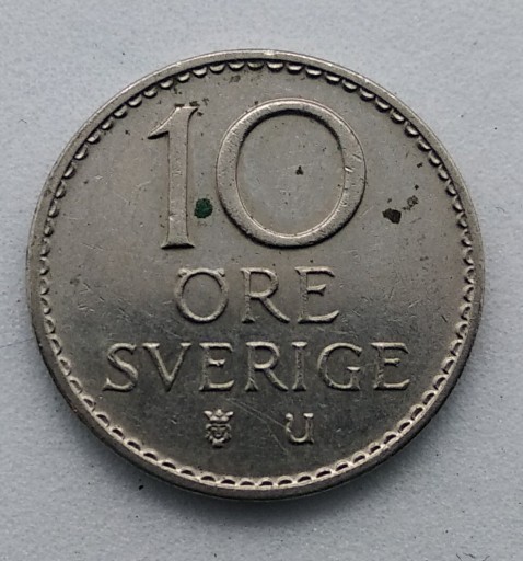 Zdjęcie oferty: 10 ore Szwecja Król Gustaw VI Adolf