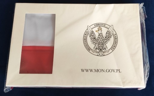 Zdjęcie oferty: Flaga Polski - Ministerstwo Obrony Narodowej