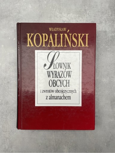 Zdjęcie oferty: Kopaliński - Słownik wyrazów obcych