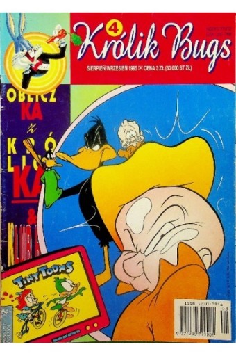Zdjęcie oferty: Komiks Królik Bugs - Nr 4(sierpień-wrzesień) 1995