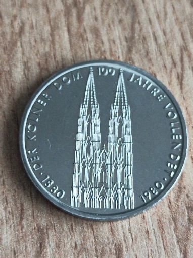 Zdjęcie oferty: 5 Marek Niemieckich 1980 Katedra w Kolonii 