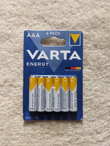 Zdjęcie oferty: Varta AAA Energy 6 Pack