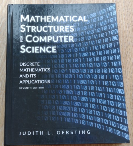 Zdjęcie oferty: Mathematical Structures for Computer Science 