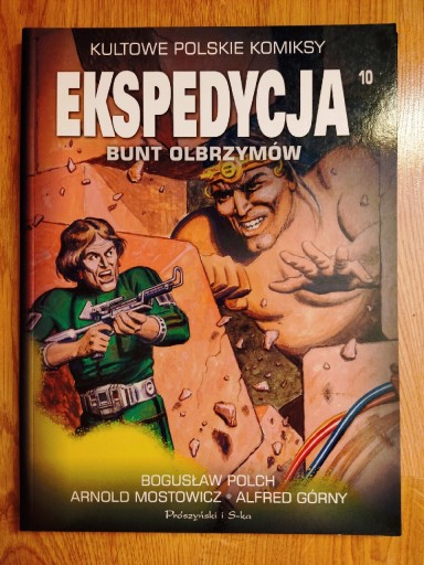 Zdjęcie oferty: Komiks "Ekspedycja - Bunt olbrzymów" tom 10. Nowy