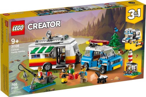 Zdjęcie oferty: LEGO Creator 31108 Wakacyjny kemping z rodziną