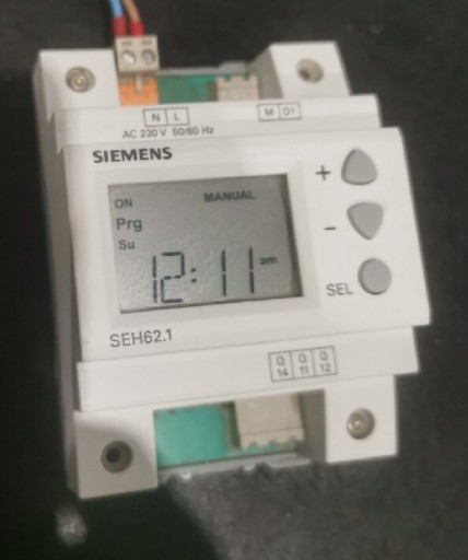 Zdjęcie oferty: Programator czasowy czasowka Siemens SEH62.1 230V