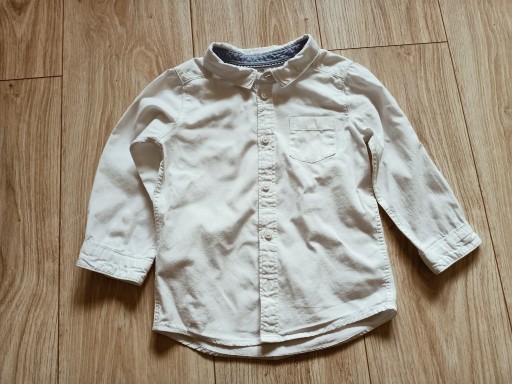 Zdjęcie oferty: Koszula bluzka chłopięca z kołnierzykiem 92 H&M