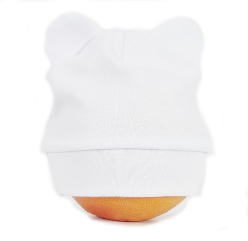 Zdjęcie oferty: Czapeczki bawełna z uszkami dla noworodków kolory