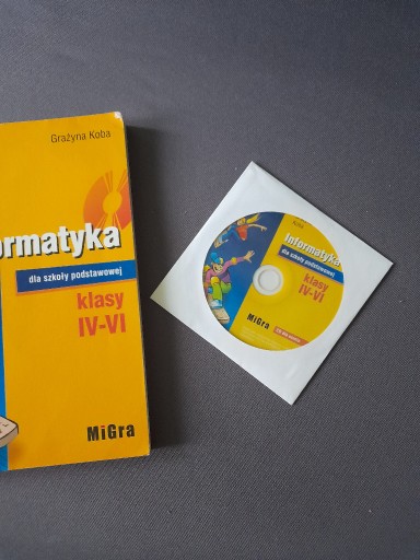 Zdjęcie oferty: Informatyka klasy 4-6 Koba MIGRA z płytą CD