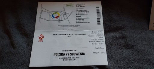 Zdjęcie oferty: Zaproszenie Kolekcjonerskie Polska - Słowenia