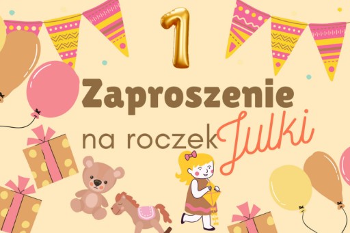 Zdjęcie oferty: Personalizowane zaproszenia z kopertą