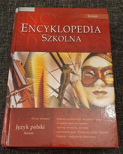 Zdjęcie oferty: Encyklopedia szkolna liceum język polski 