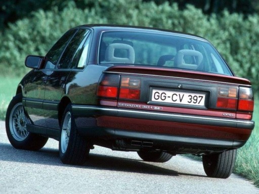 Zdjęcie oferty: Opel Senator B Szyba tylna z ramka ozdobna RARYTAS