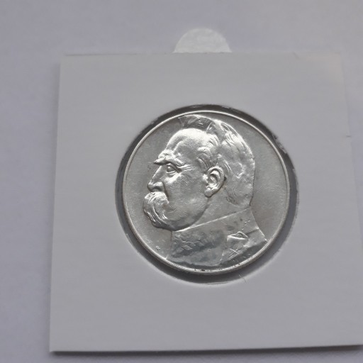 Zdjęcie oferty: Moneta 5zł Piłsudski 1936 srebro 2 RP (nr.2/3)