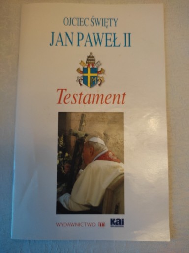 Zdjęcie oferty: Jan Paweł II Testament