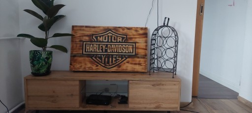 Zdjęcie oferty:  Harley Davidson Logo drewniane 