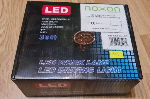 Zdjęcie oferty: Lampa LED noxon nowa