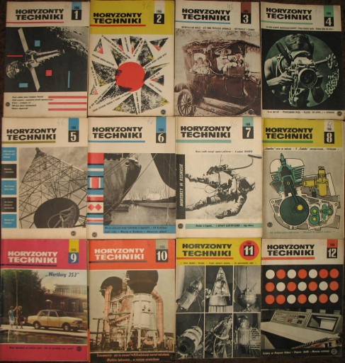 Zdjęcie oferty: Horyzonty Techniki kompletny rocznik 1966
