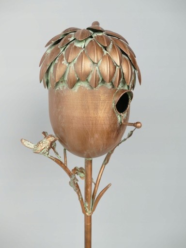 Zdjęcie oferty: Karmnik Metalowy Domek dla Ptaków - Dekoracja
