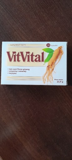 Zdjęcie oferty: Sprzedam suplement diety VitVital 30 kapsułek 