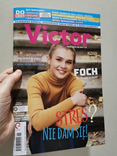 Zdjęcie oferty: VICTOR czasopismo magazyn dla klas 7 i 8 Foch Zawó