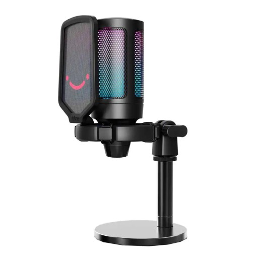 Zdjęcie oferty: Mikrofon pojemnościowy studyjny Fifine A6NEO USB RGB PnP gamingowy