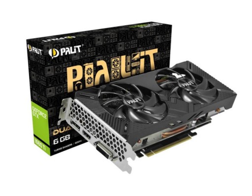 Zdjęcie oferty: Karta graficzna Palit GeForce GTX 1660 Ti Dual 6GB