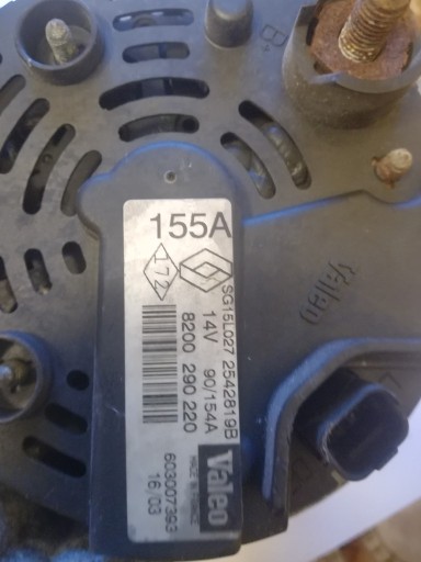 Zdjęcie oferty: Alternator Renault Espace IV 2.OB 02-06