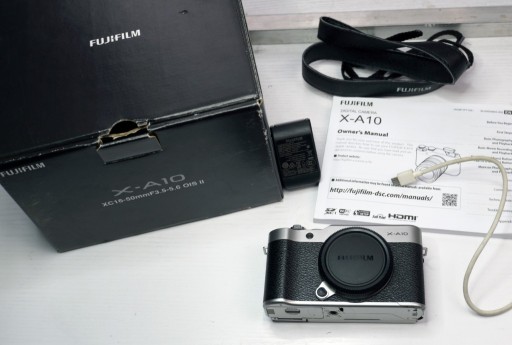 Zdjęcie oferty: Fujifilm X-A10 komplet sprawny