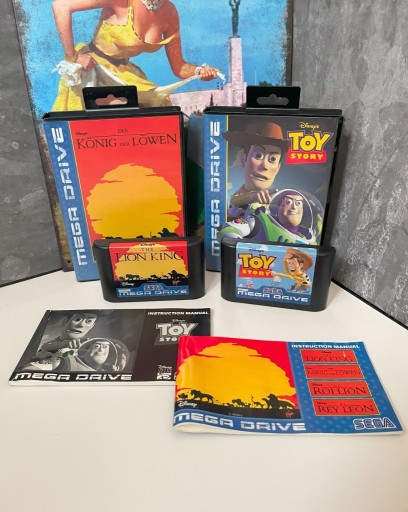 Zdjęcie oferty: Toy Story / The Lion King - Sega Mega Drive