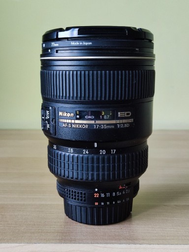 Zdjęcie oferty: Obiektyw Nikon AF-S Nikkor 17-35mm f/2.8D IF-ED 