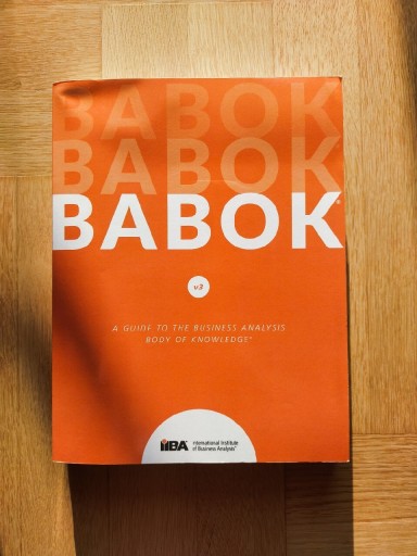 Zdjęcie oferty: BABOK V3: A guide to the business analysis