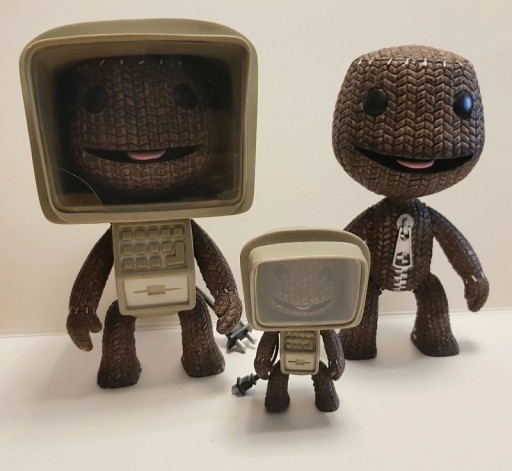 Zdjęcie oferty: 3 figurki SACKBOY z gry Little Big Planet SONY 