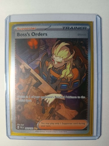 Zdjęcie oferty: Karta Pokemon TCG Boss's Orders PAL 265