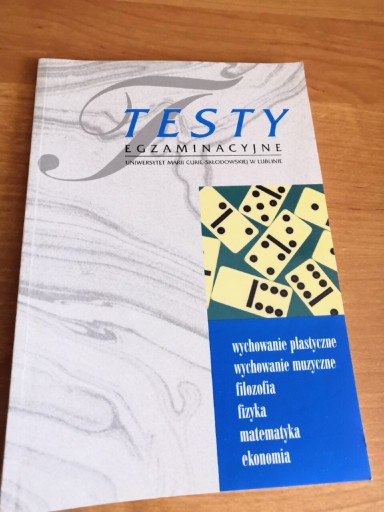 Zdjęcie oferty: Testy egzaminacyjne UMCS 